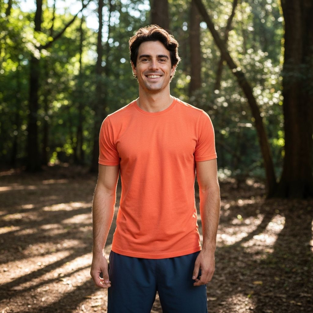 Zdravý aktivní muž